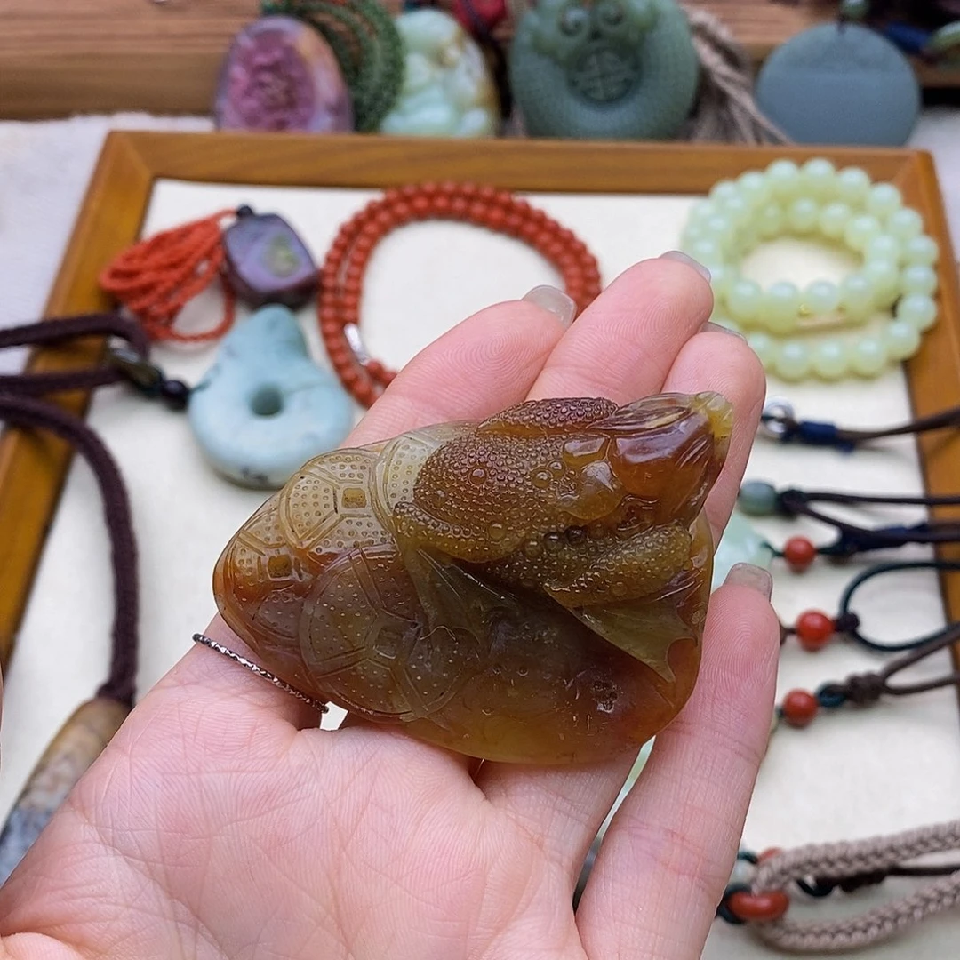 南红玛瑙手链未镶嵌风**淡