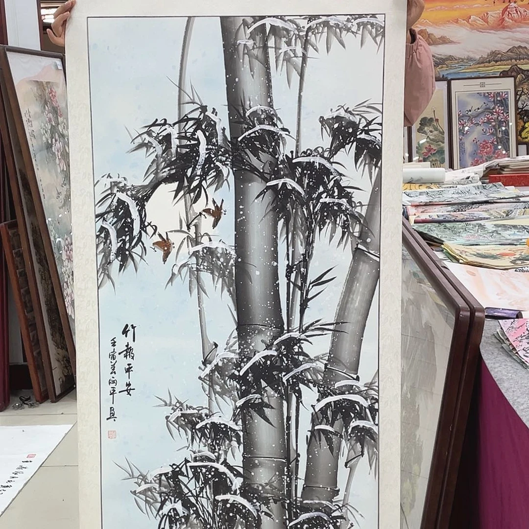 国画纯手绘国画子画