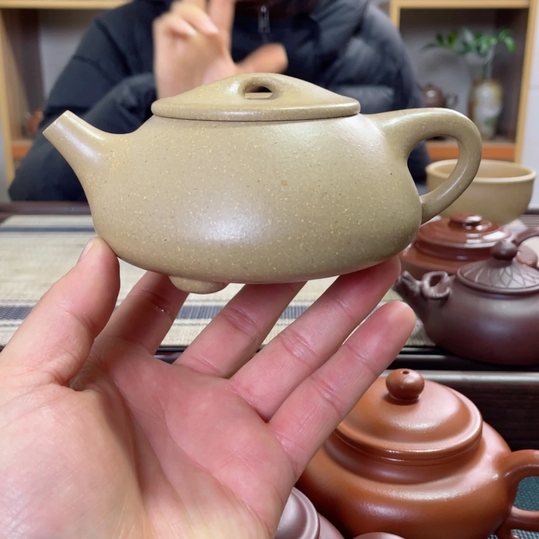 紫砂茶壶大景舟石瓢