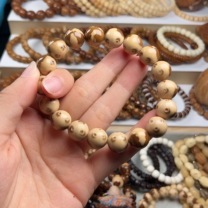 l***a紫金鼠手串12花皮紫金鼠熊猫