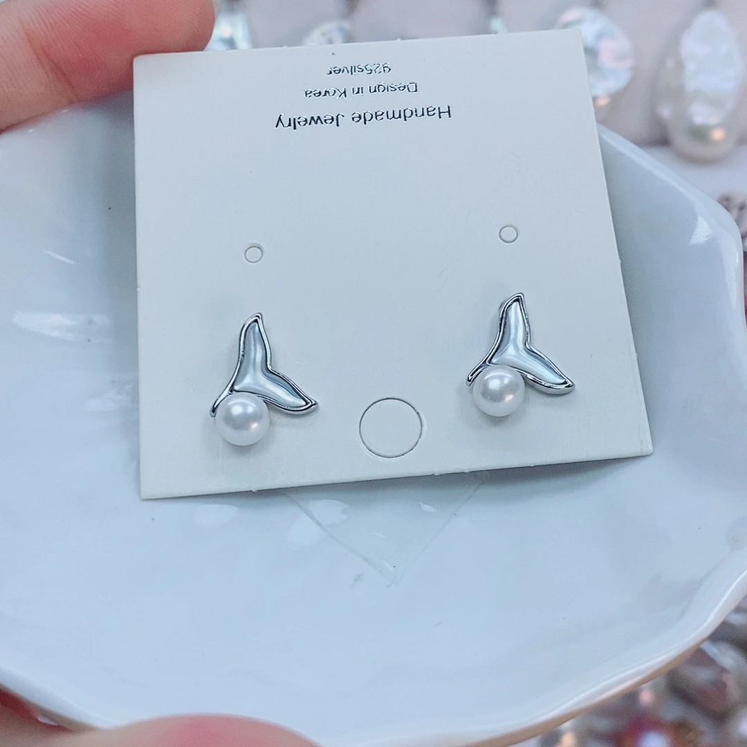 合金无5/6点位银针耳饰