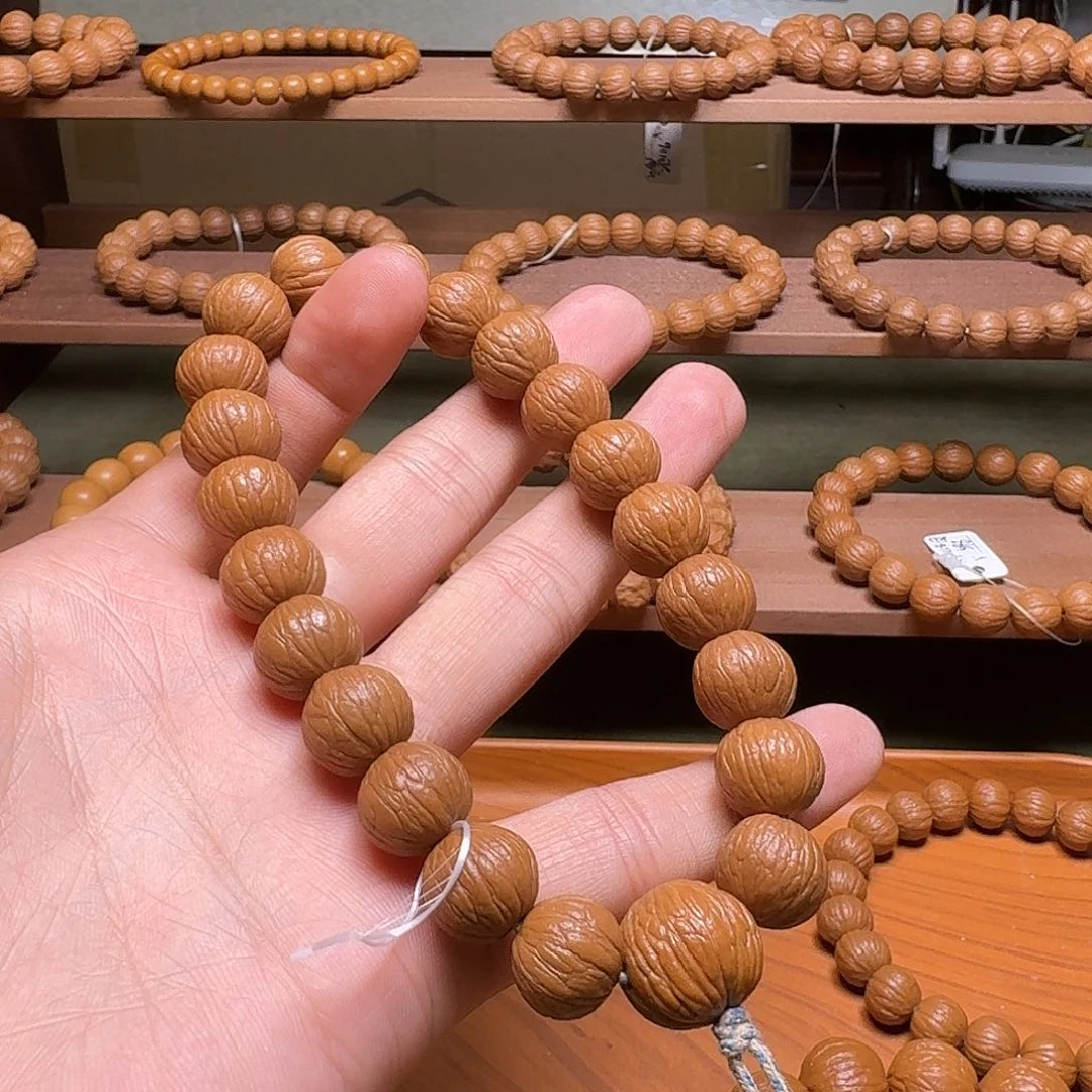 手串猴头核桃13三维同尺凤羽
