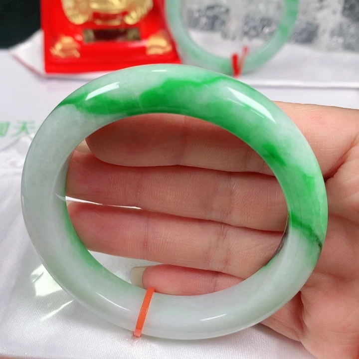 未镶嵌手镯翡翠   编号0288 正圈55+