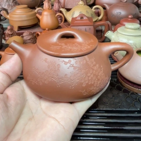 两百二十毫升紫泥石瓢