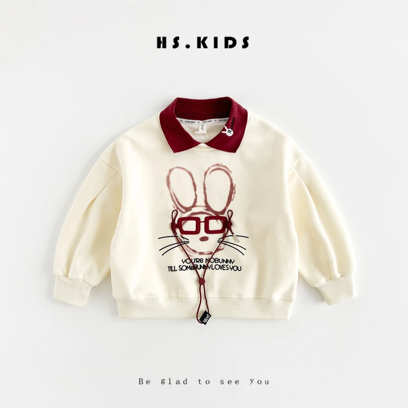 冬装新款高货网红洋气潮流保暖时尚加厚 WY8850 儿童卫衣