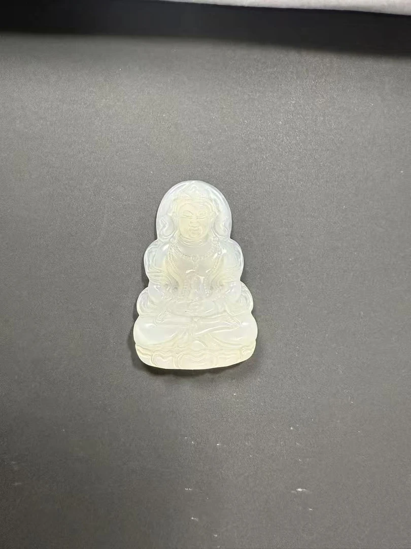 天然观音吊坠下单配绳子基地发货假一赔四