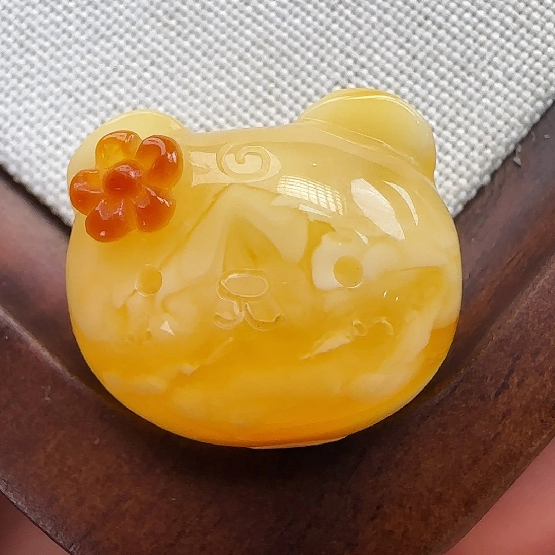 琥珀未镶嵌珠宝奇石蜜蜡