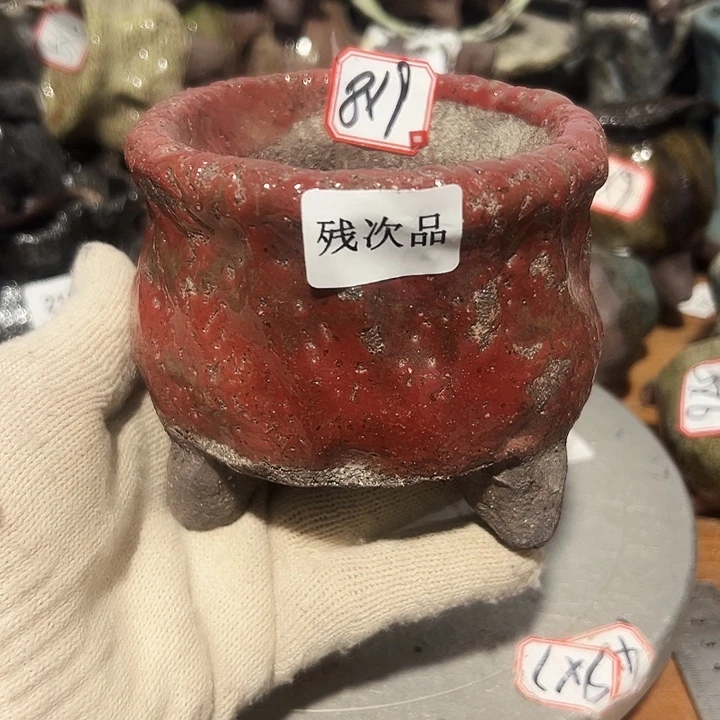 粗陶花盆制作就这样了