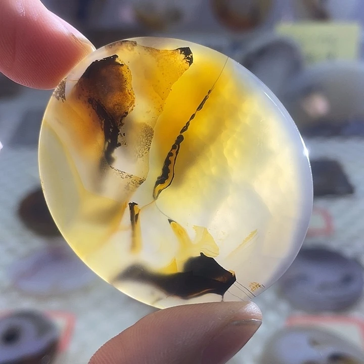 玛瑙/玉髓合金颈饰