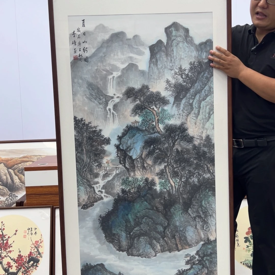 国画纯手绘170*80公分