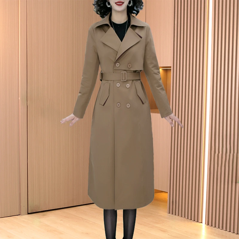 【可蓓儿】杭州意法风衣女款外套2025新款今年流行爆款春秋高妈妈装