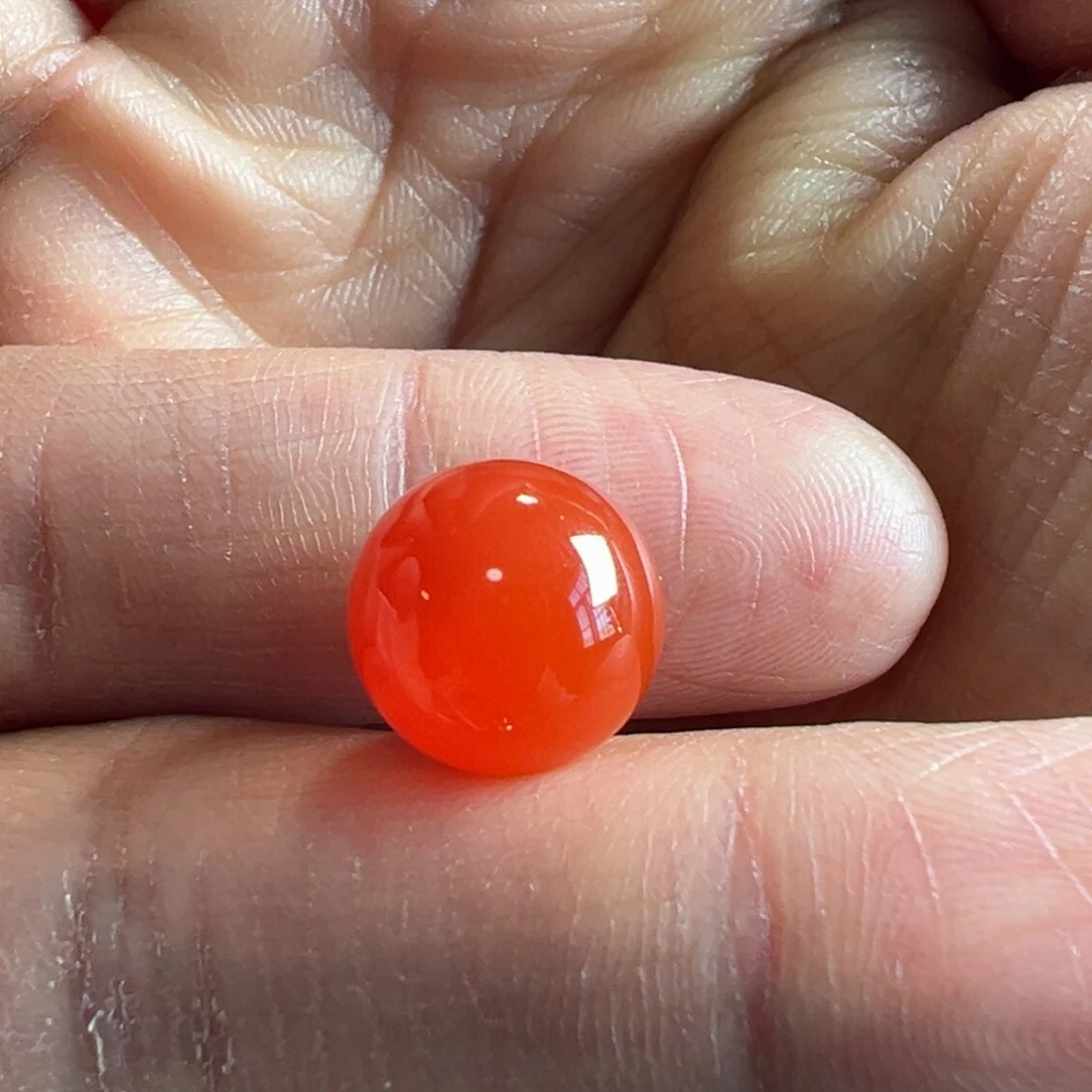 南红玛瑙圆珠11.8未镶嵌山***0