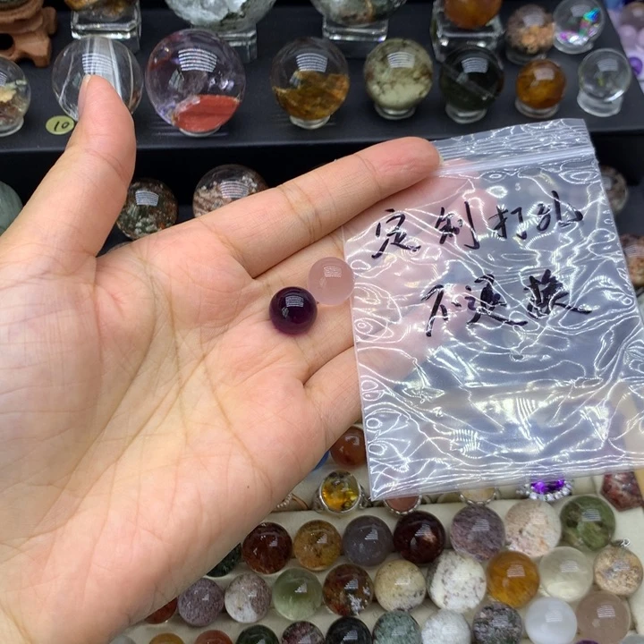 水晶手链未镶嵌齐*天然水晶打孔不退换