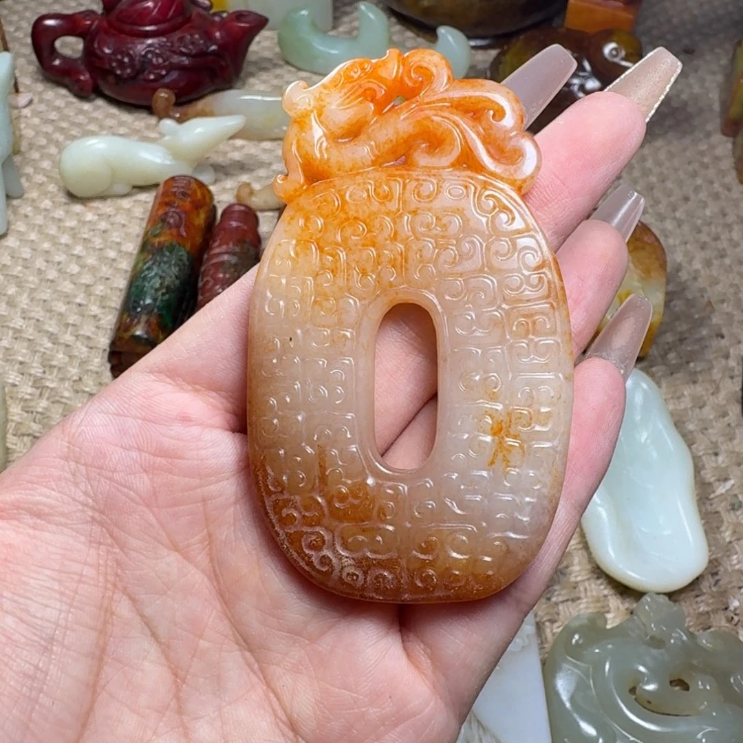 吊坠白玉菩提挂件