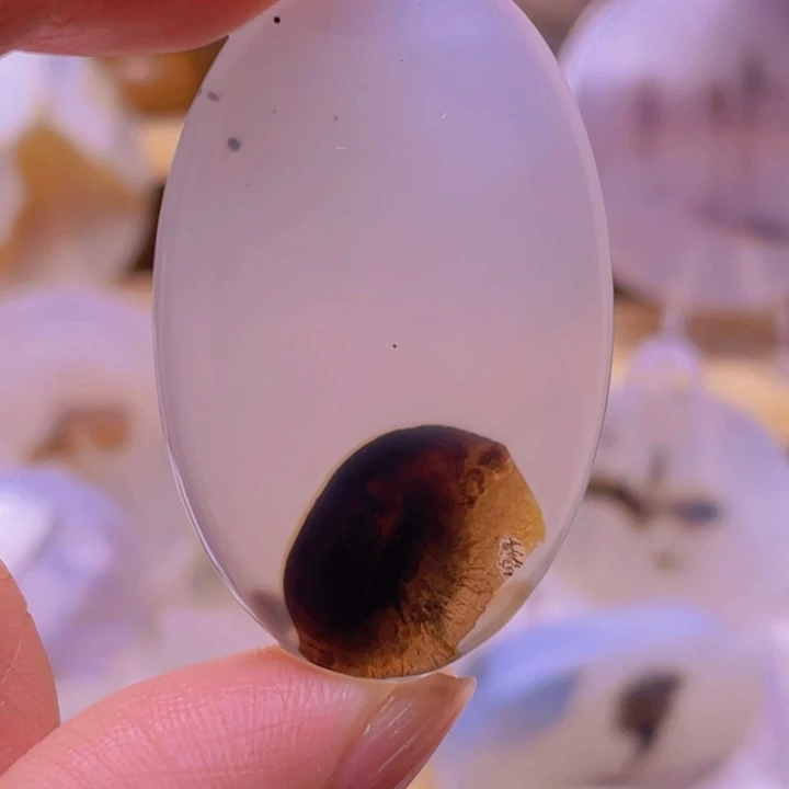 玛瑙/玉髓未镶嵌吊坠(不含链)