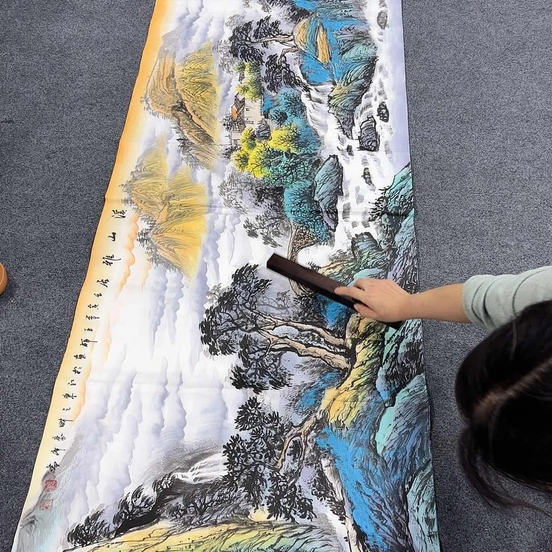 国画非常精美的一幅作品
