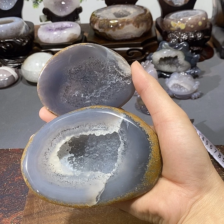 水晶摆件未镶嵌聚宝盆