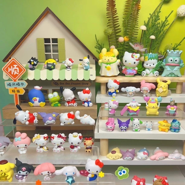 小樱的神秘商店 日谷正版三丽鸥扭蛋盲盒系列kitty丑鱼青蛙酷企鹅