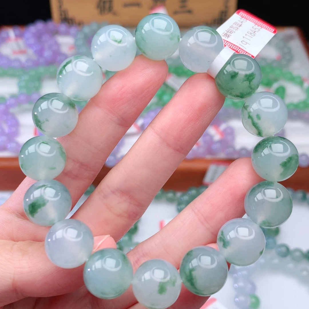 翡翠手链未镶嵌翡翠13mm