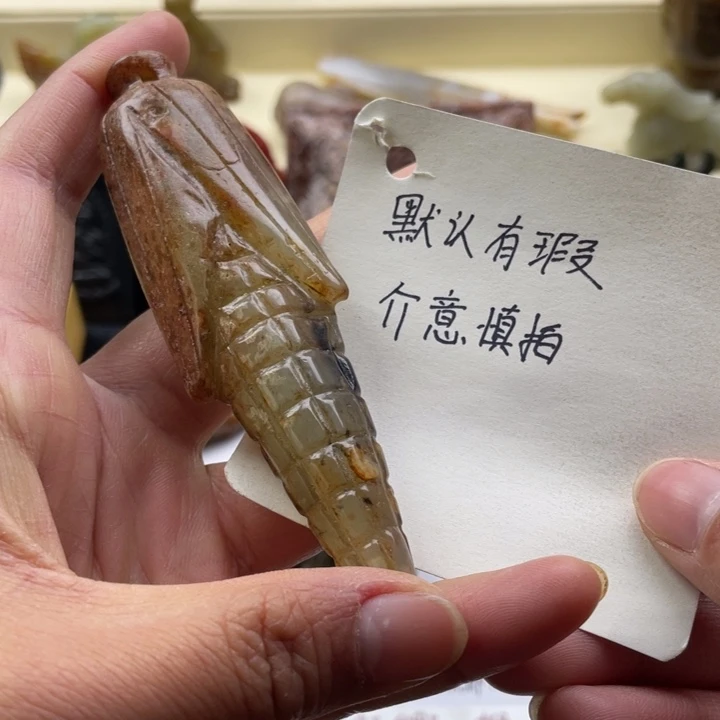 蛇纹石玉颈饰未镶嵌89