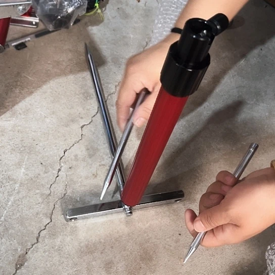 红伸缩杆 带蓝盒地插微瑕