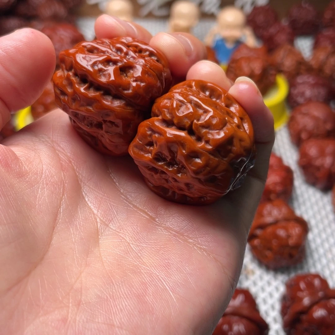 吊坠文玩核桃文玩核桃 手把件 蛤蟆头