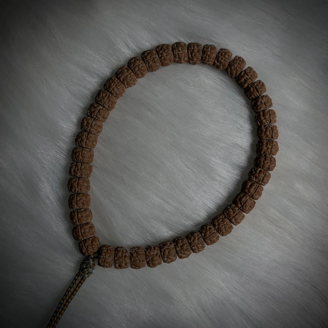 【明台】藏式精工爆肉老树哥地利【一代龙】小金刚【单圈】手串