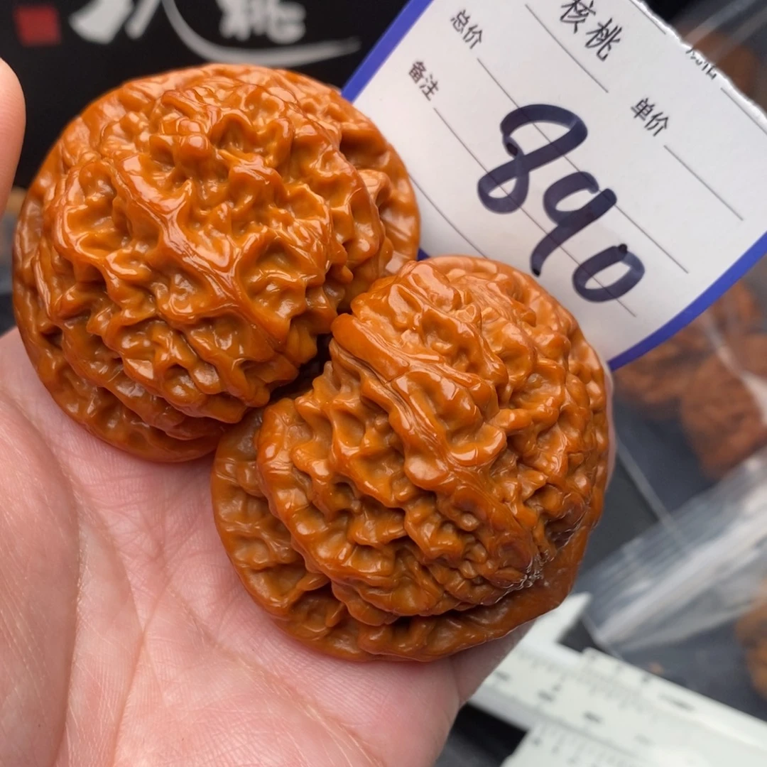 桃核把件大官帽53默默