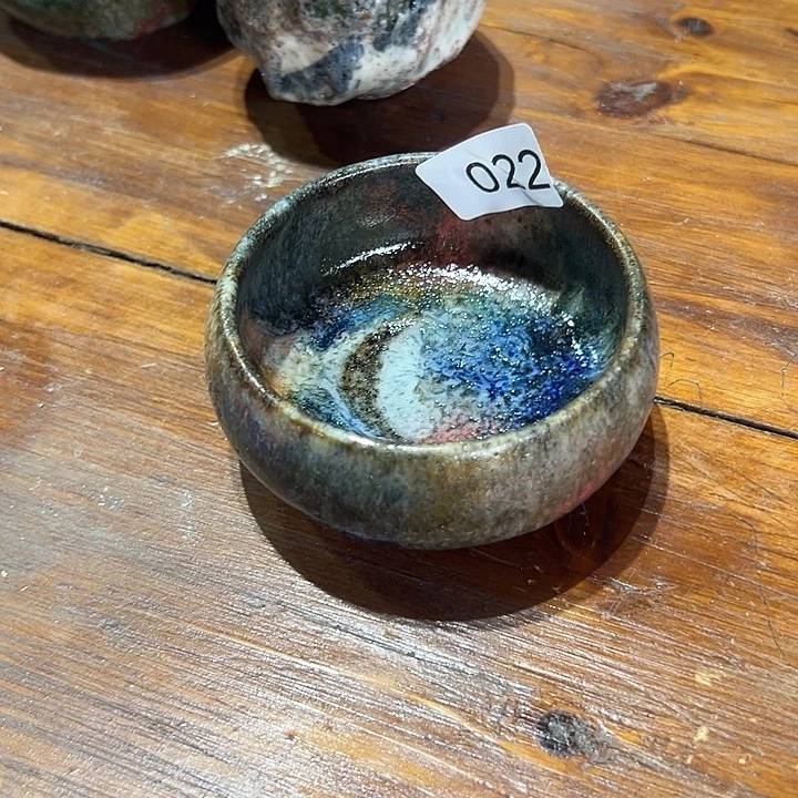 志野茶器茶杯 主人杯瑕疵