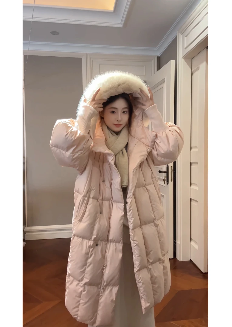 「雪国来信」羽绒服「白鸭绒」超美超仙保暖羽绒服时尚休闲百搭女士