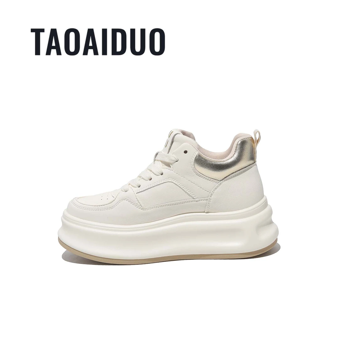 【淘爱朵●现货】增高6cm时尚百搭女士高帮鞋811-2