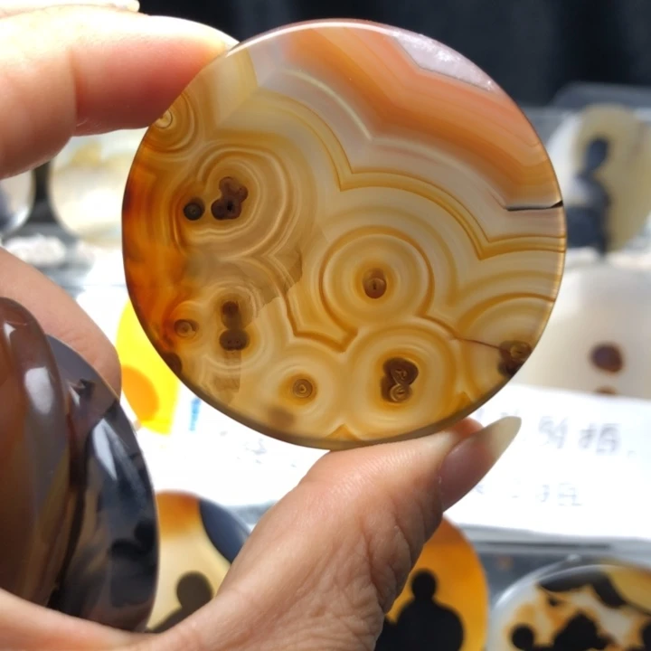 合金玛瑙/玉髓珠宝奇石80有瑕
