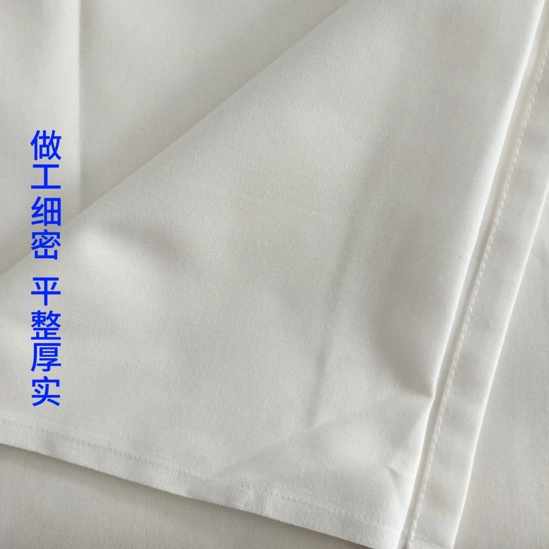 正品白床单防皱抗皱定型单纯白色加厚单位褥单