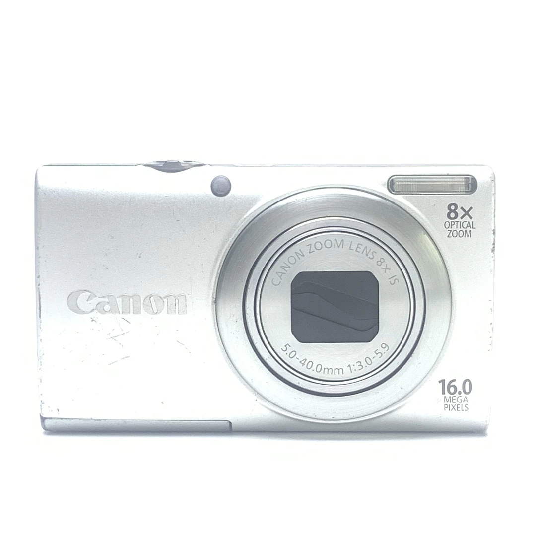 9新 Canon/佳能 a4000银色1600万像素8倍光学变焦清透冷白皮