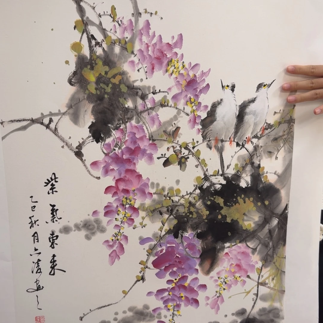 国画国画作品集的艺术品