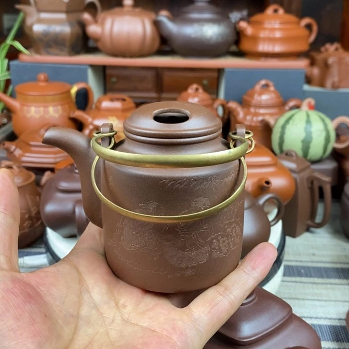 没***儿茶壶紫砂特价促销200CC
