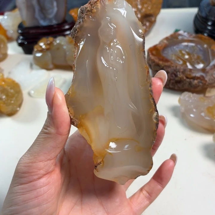 未镶嵌吊坠(不含链)玛瑙/玉髓