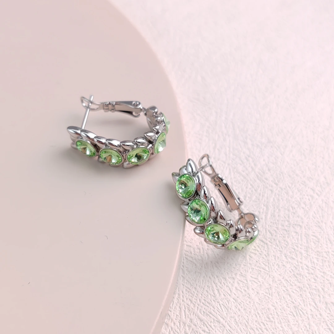 XUPING/旭平首饰 合金仿水晶耳饰 年终狂欢温柔 GDM X000844469