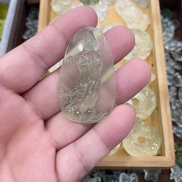 蛇纹石玉合金颈饰