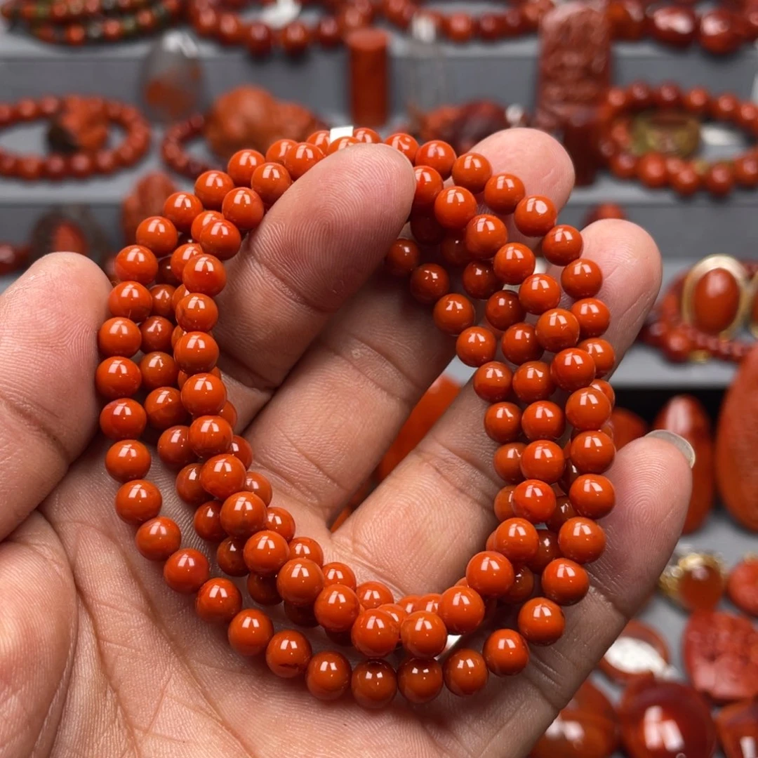 南红玛瑙未镶嵌珠宝奇石多圈5