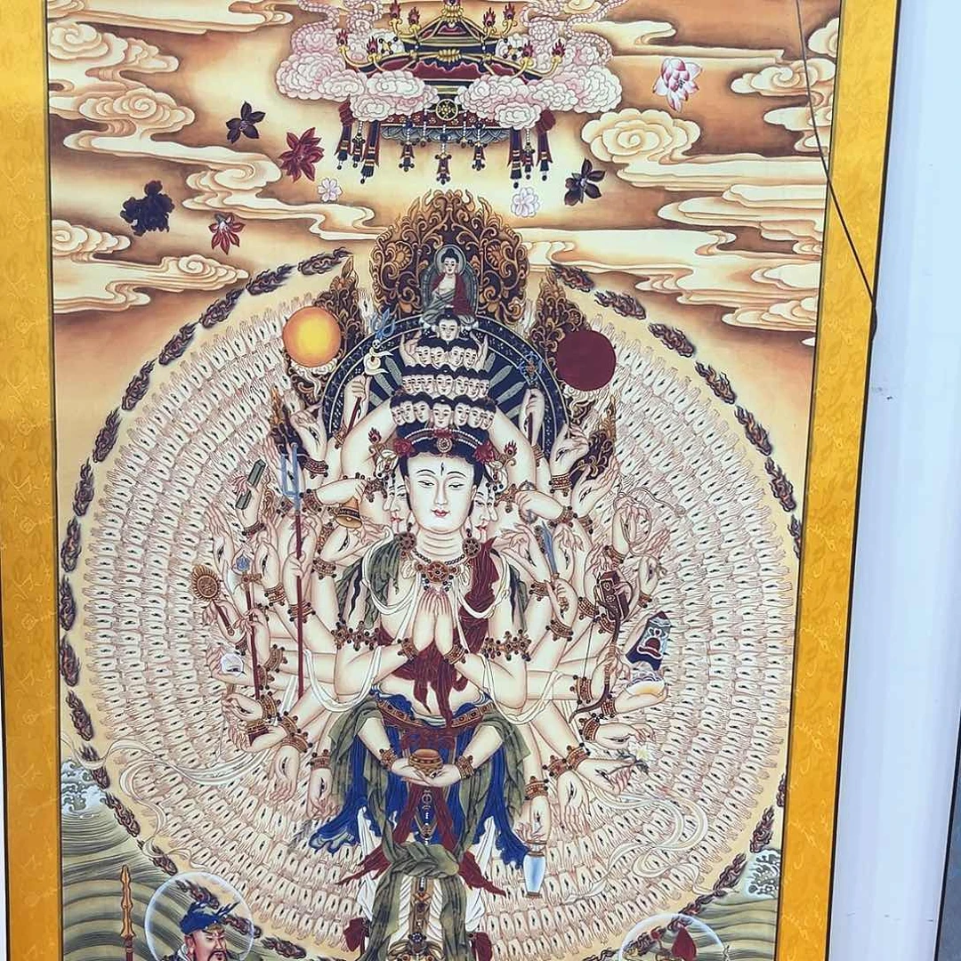 卷轴画观音19卷轴