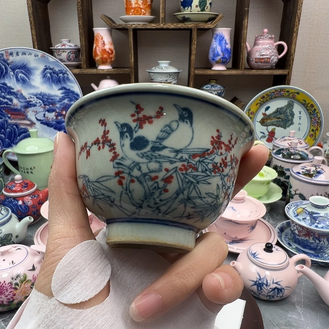 摆件陶景德镇陶瓷567老厂瓷38