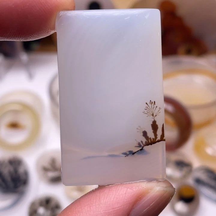 玛瑙/玉髓未镶嵌吊坠(不含链)