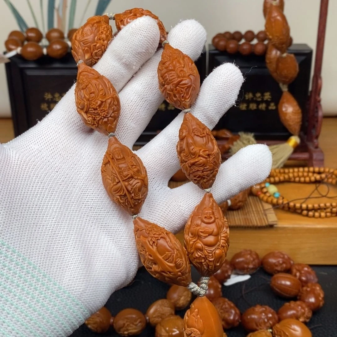 手串橄榄核许静健老师万佛