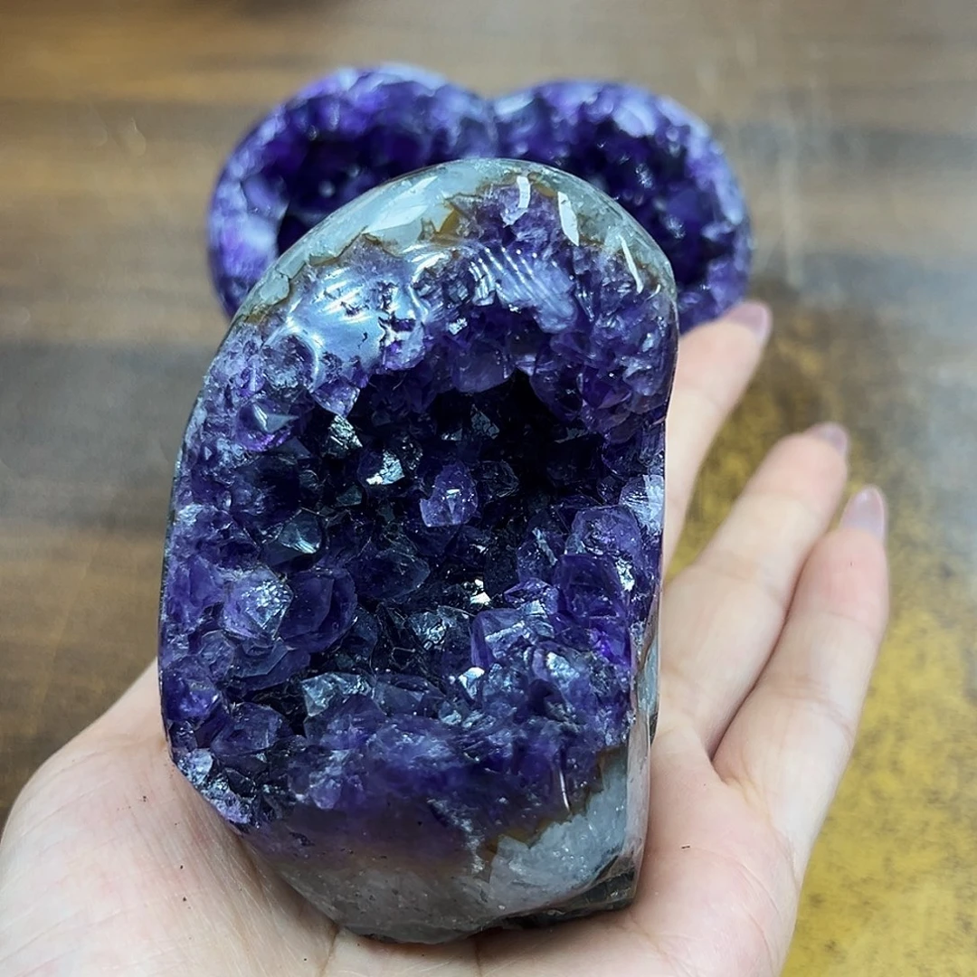 紫晶摆件未镶嵌福利