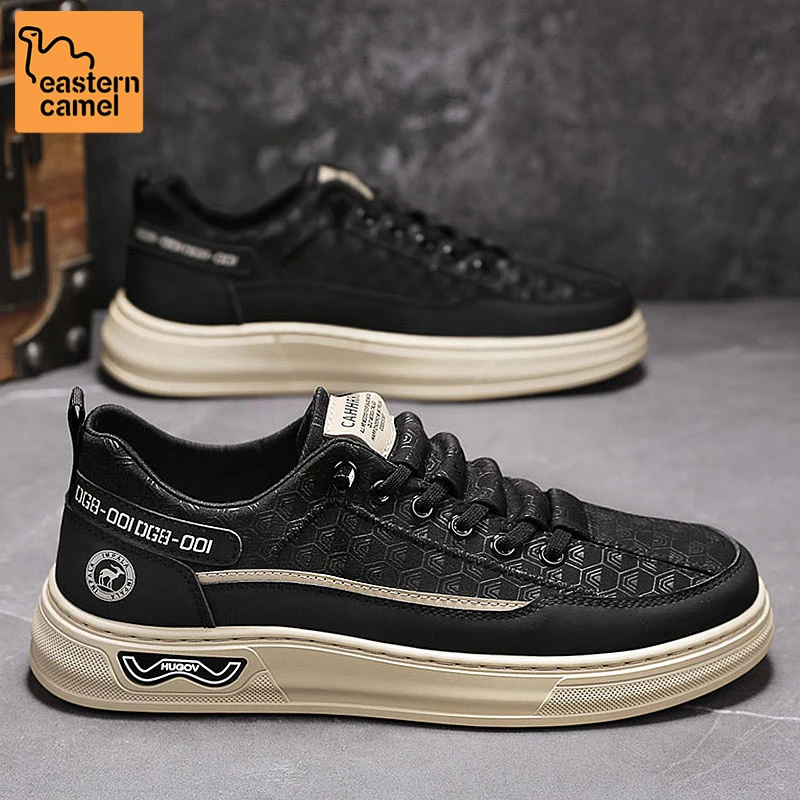 东方骆驼男鞋2025秋季一脚蹬轻便休闲板鞋男士平底舒适老北京布鞋