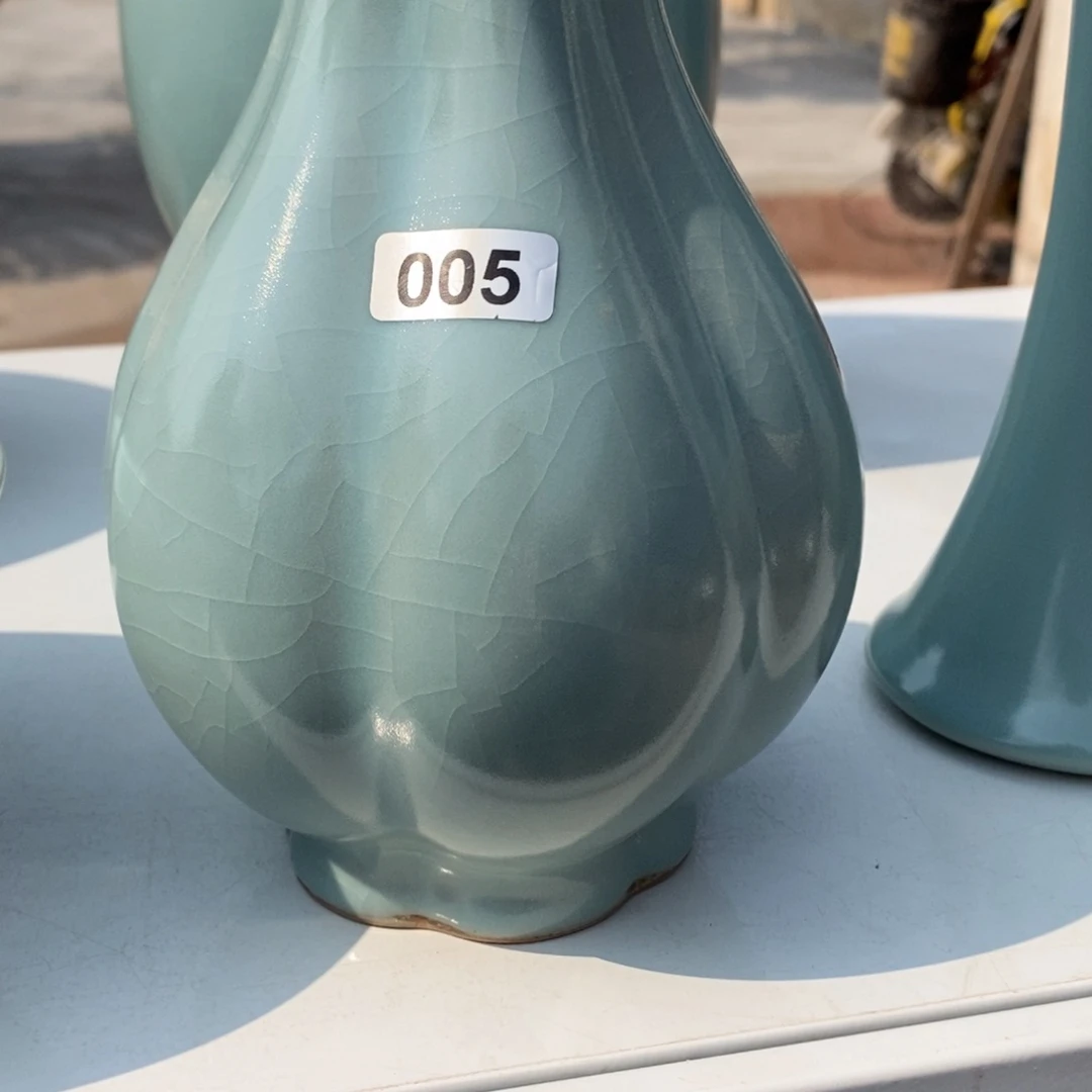 摆件R*y抱朴汝瓷仿古微瑕