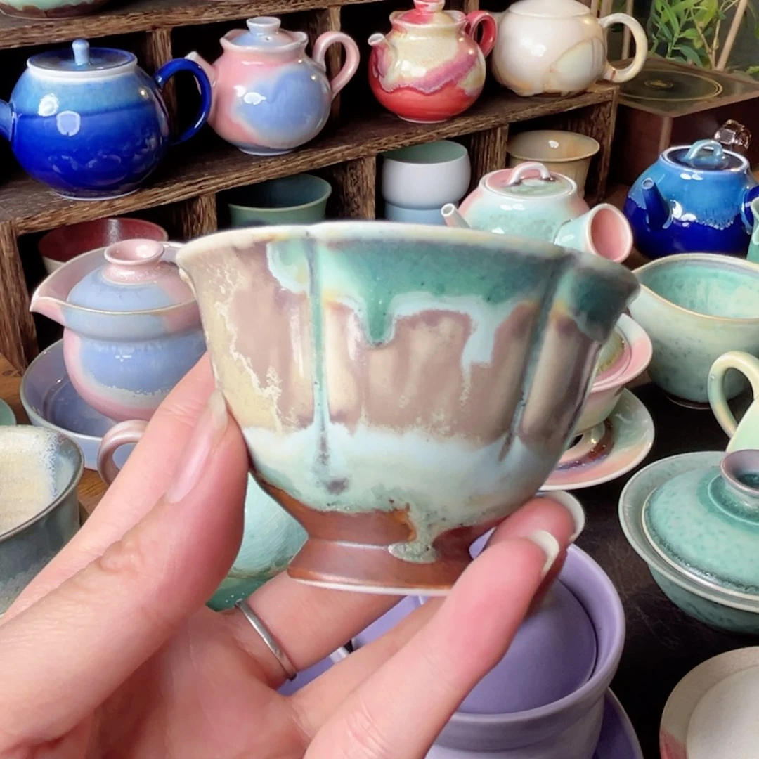 杯青現纯手工艺制作茶器