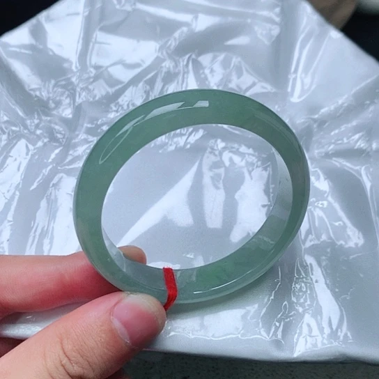 翡翠手镯未镶嵌正圈016