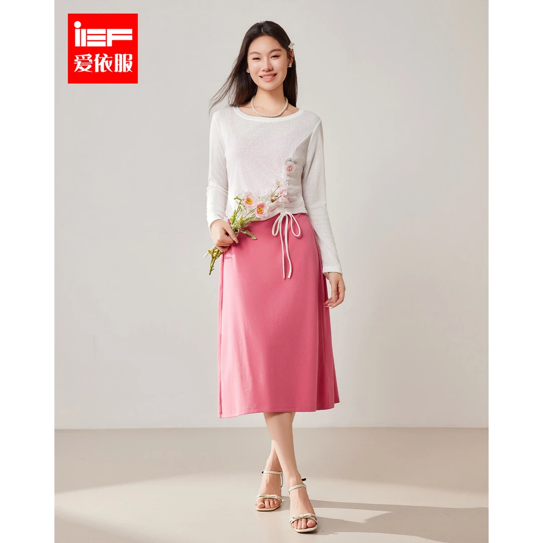 IEF/爱依服大码女装2025早秋新款韩版温柔小女人气质百搭里外套裙